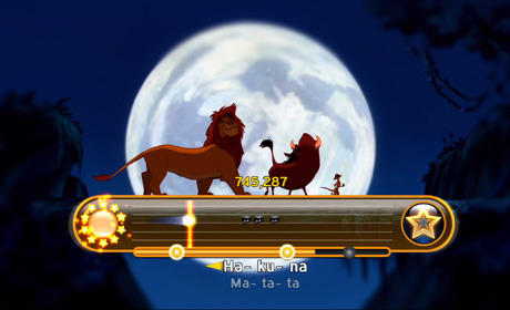 Pantallazo de Disney Sing It: Family Hits para Wii