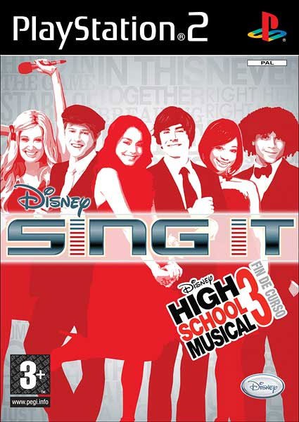 Caratula de Disney Sing It: High School Musical 3 para PlayStation 2