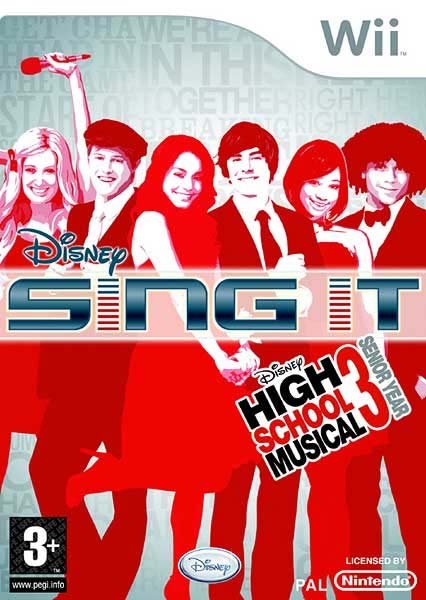 Caratula de Disney Sing It: High School Musical 3 para Wii