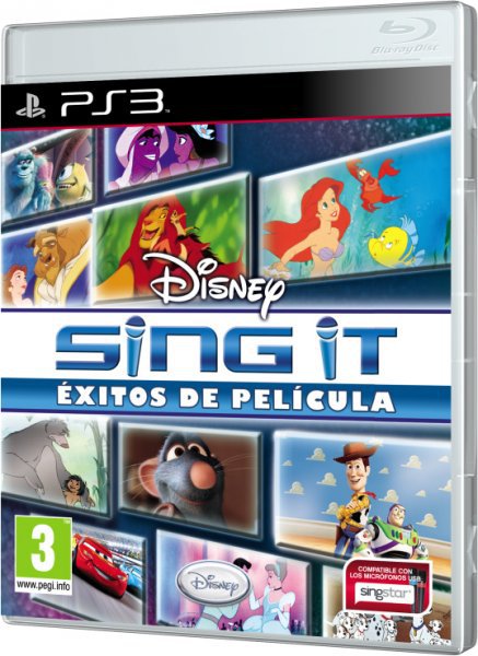 Caratula de Disney Sing It Éxitos De Película para PlayStation 3