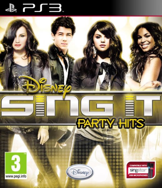 Caratula de Disney Sing It Party Hits para PlayStation 3