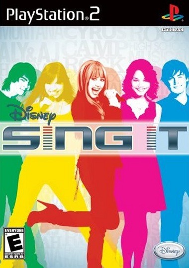 Caratula de Disney Sing it para PlayStation 2