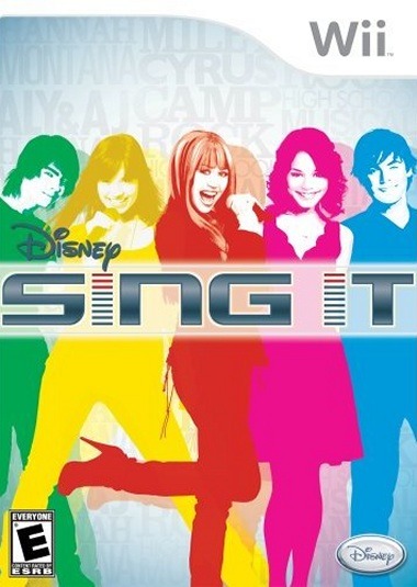 Caratula de Disney Sing it para Wii
