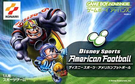 Caratula de Disney Sports: American Football (Japonés) para Game Boy Advance