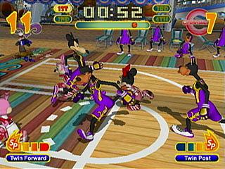 Pantallazo de Disney Sports Basketball para GameCube