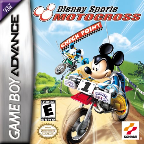 Caratula de Disney Sports Motocross para Game Boy Advance