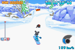 Pantallazo de Disney Sports Snowboarding (Japonés) para Game Boy Advance