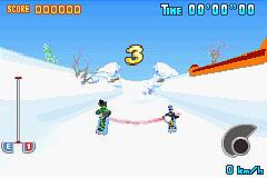 Pantallazo de Disney Sports Snowboarding para Game Boy Advance