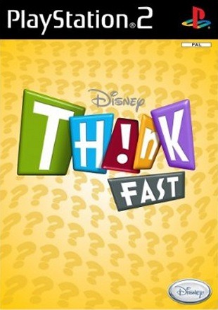 Caratula de Disney Th!nk Fast para PlayStation 2