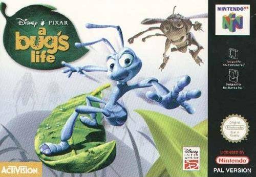 Caratula de Disney/Pixar's A Bug's Life para Nintendo 64