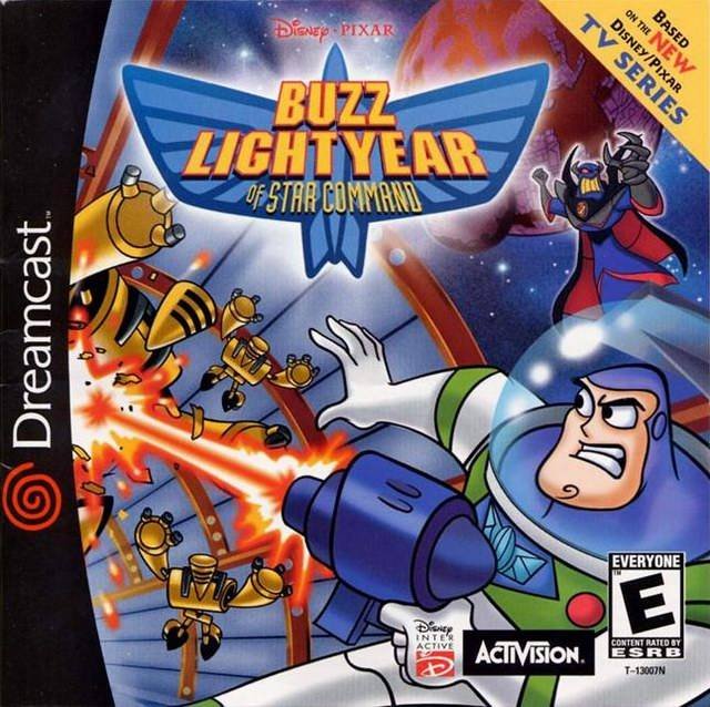 Caratula de Disney/Pixar's Buzz Lightyear of Star Command para Dreamcast
