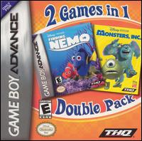 Caratula de Disney/Pixar's Finding Nemo & Monsters, Inc. para Game Boy Advance