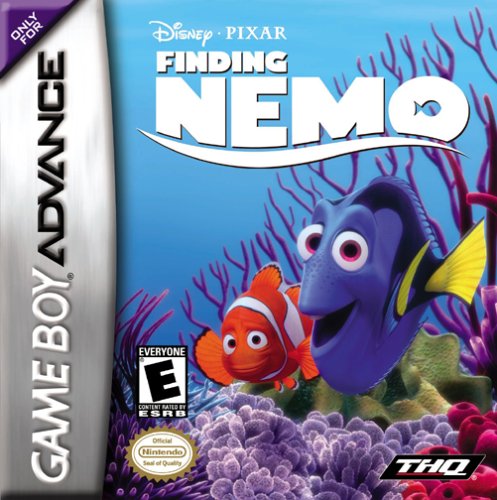 Caratula de Disney/Pixar's Finding Nemo para Game Boy Advance