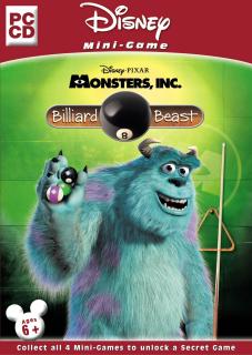 Caratula de Disney/Pixar's Monsters, Inc.: Billiard Beast Mini Game para PC