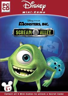 Caratula de Disney/Pixar's Monsters, Inc.: Scream Alley Mini Game para PC