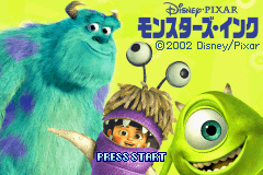Pantallazo de Disney/Pixar's Monsters, Inc. (Japonés) para Game Boy Advance