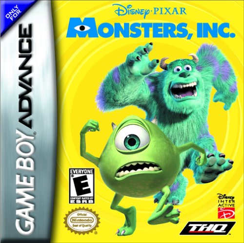 Caratula de Disney/Pixar's Monsters, Inc. para Game Boy Advance