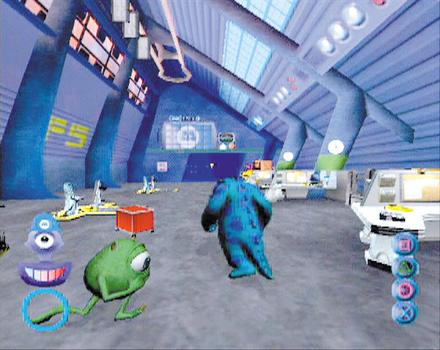 Pantallazo de Disney/Pixar's Monsters, Inc. para PlayStation 2