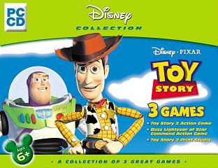 Caratula de Disney/Pixar's Toy Story : 3 Games para PC