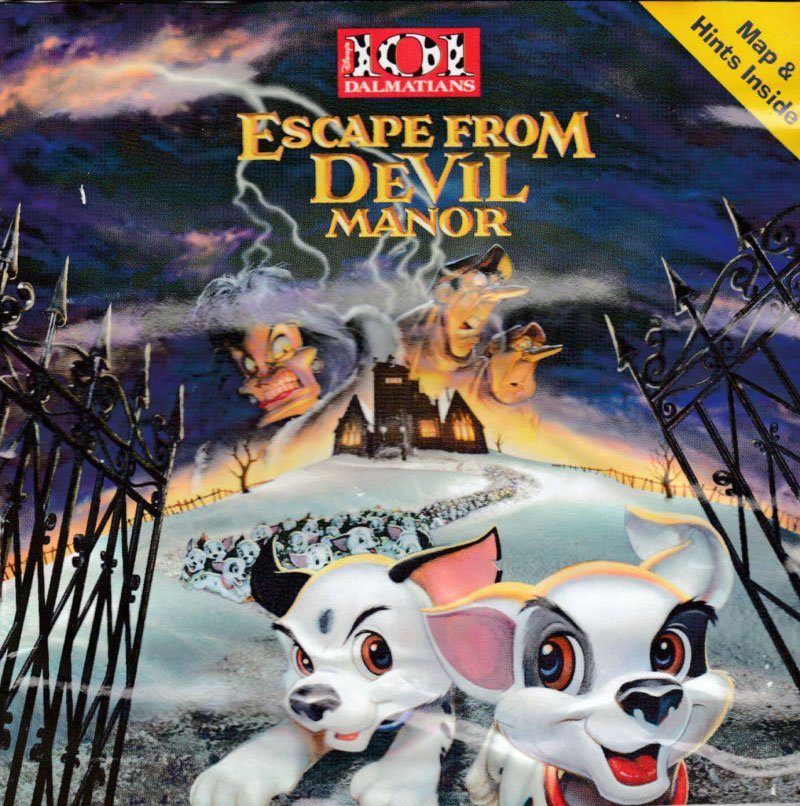 Caratula de Disney's 101 Dalmatians: Escape from DeVil Manor para PC