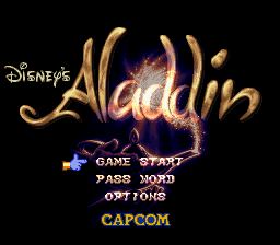 Pantallazo de Disney's Aladdin (Europa) para Super Nintendo
