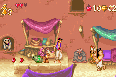 Pantallazo de Disney's Aladdin (Japonés) para Game Boy Advance