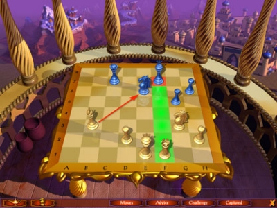 Pantallazo de Disney's Aladdin Chess Adventures para PC