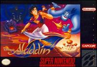 Caratula de Disney's Aladdin para Super Nintendo