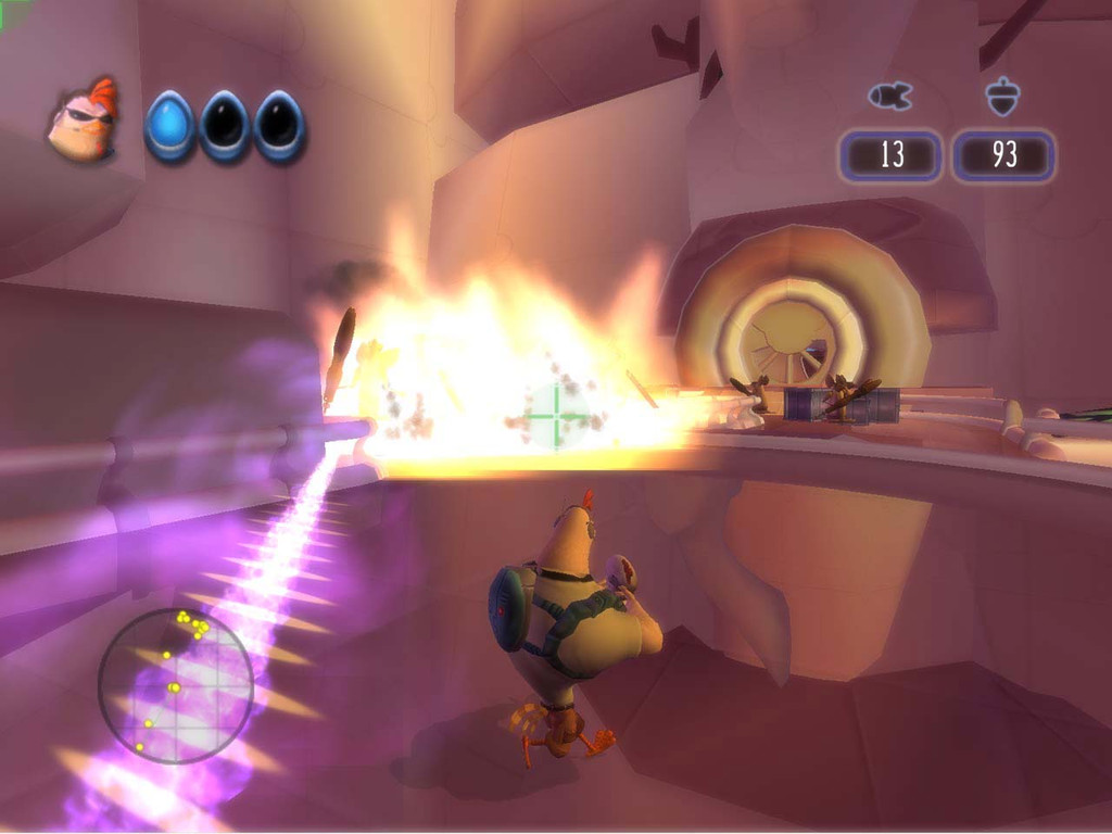 Pantallazo de Disney's Chicken Little: Ace in Action para PlayStation 2