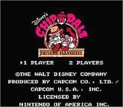 Pantallazo de Disney's Chip 'N Dale: Rescue Rangers para Nintendo (NES)