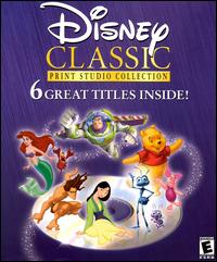 Caratula de Disney's Classic Print Studio Collection para PC