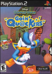 Caratula de Disney's Donald Duck: Goin' Quackers para PlayStation 2