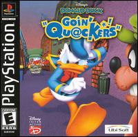 Caratula de Disney's Donald Duck: Goin' Quackers para PlayStation