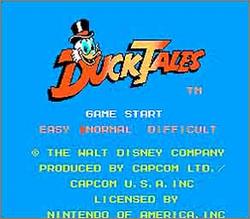 Pantallazo de Disney's DuckTales para Nintendo (NES)
