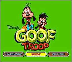 Pantallazo de Disney's Goof Troop para Super Nintendo