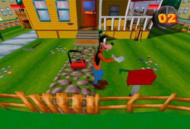 Pantallazo de Disney's Goofy's Fun House para PlayStation