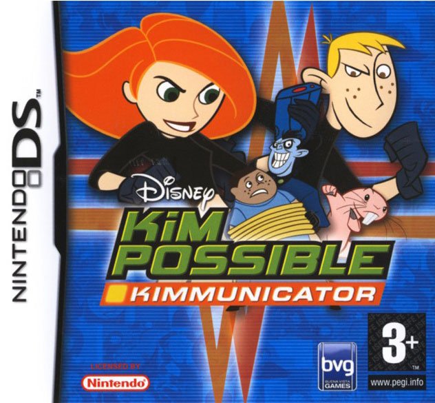 Caratula de Disney's Kim Possible: Kimmunicator para Nintendo DS
