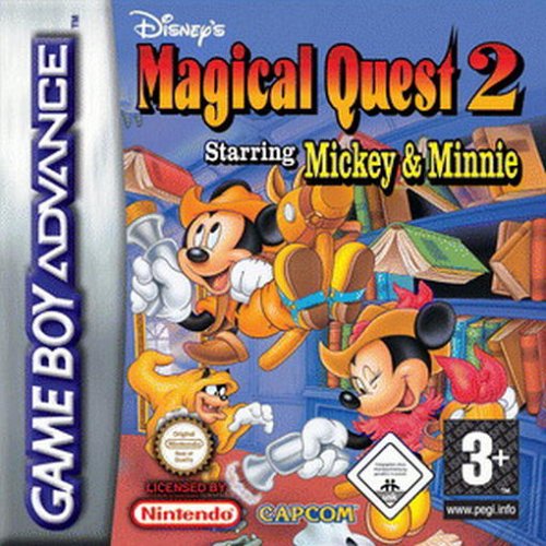 Caratula de Disney's Magical Quest 2 Starring Mickey and Minnie para Game Boy Advance