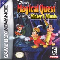 Caratula de Disney's Magical Quest Starring Mickey & Minnie para Game Boy Advance