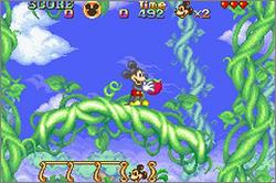 Pantallazo de Disney's Magical Quest Starring Mickey & Minnie para Game Boy Advance