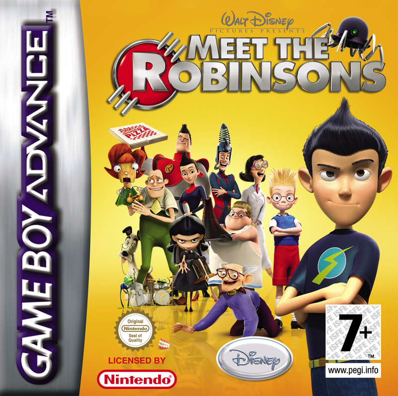 Caratula de Disney's Meet the Robinsons para Game Boy Advance