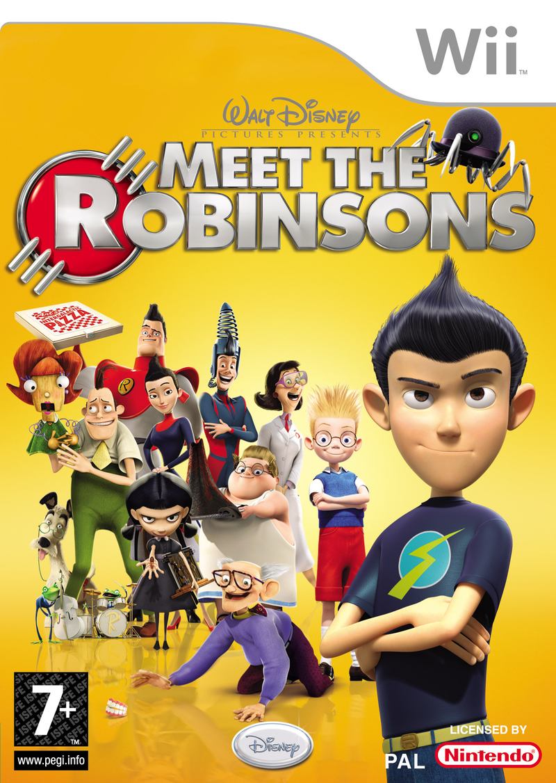 Caratula de Disney's Meet the Robinsons para Wii