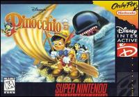 Caratula de Disney's Pinocchio para Super Nintendo
