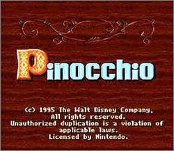 Pantallazo de Disney's Pinocchio para Super Nintendo