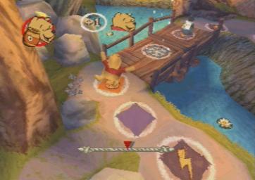 Pantallazo de Disney's Pooh's Party Game: In Search of the Treasure para PlayStation