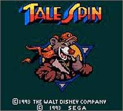 Pantallazo de Disney's TaleSpin para Gamegear