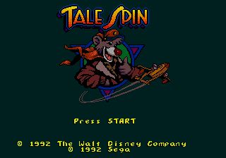 Pantallazo de Disney's TaleSpin para Sega Megadrive
