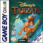 Caratula de Disney's Tarzan para Game Boy Color
