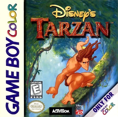 Caratula de Disney's Tarzan para Game Boy Color