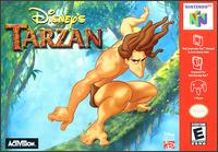 Caratula de Disney's Tarzan para Nintendo 64